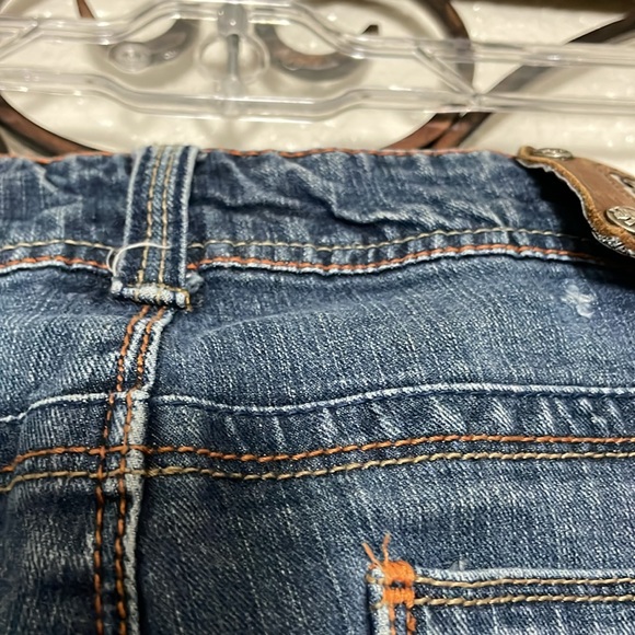 Women’s size 28 waist London bridge four-way stretch blue jeans - Picture 13 of 16